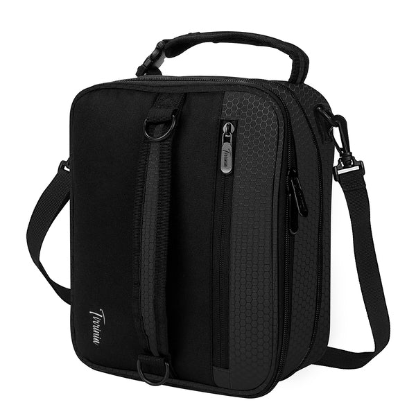 Tirrinia Expandable Insulated Lunch Cooler Bag Patchwork Color - product photo