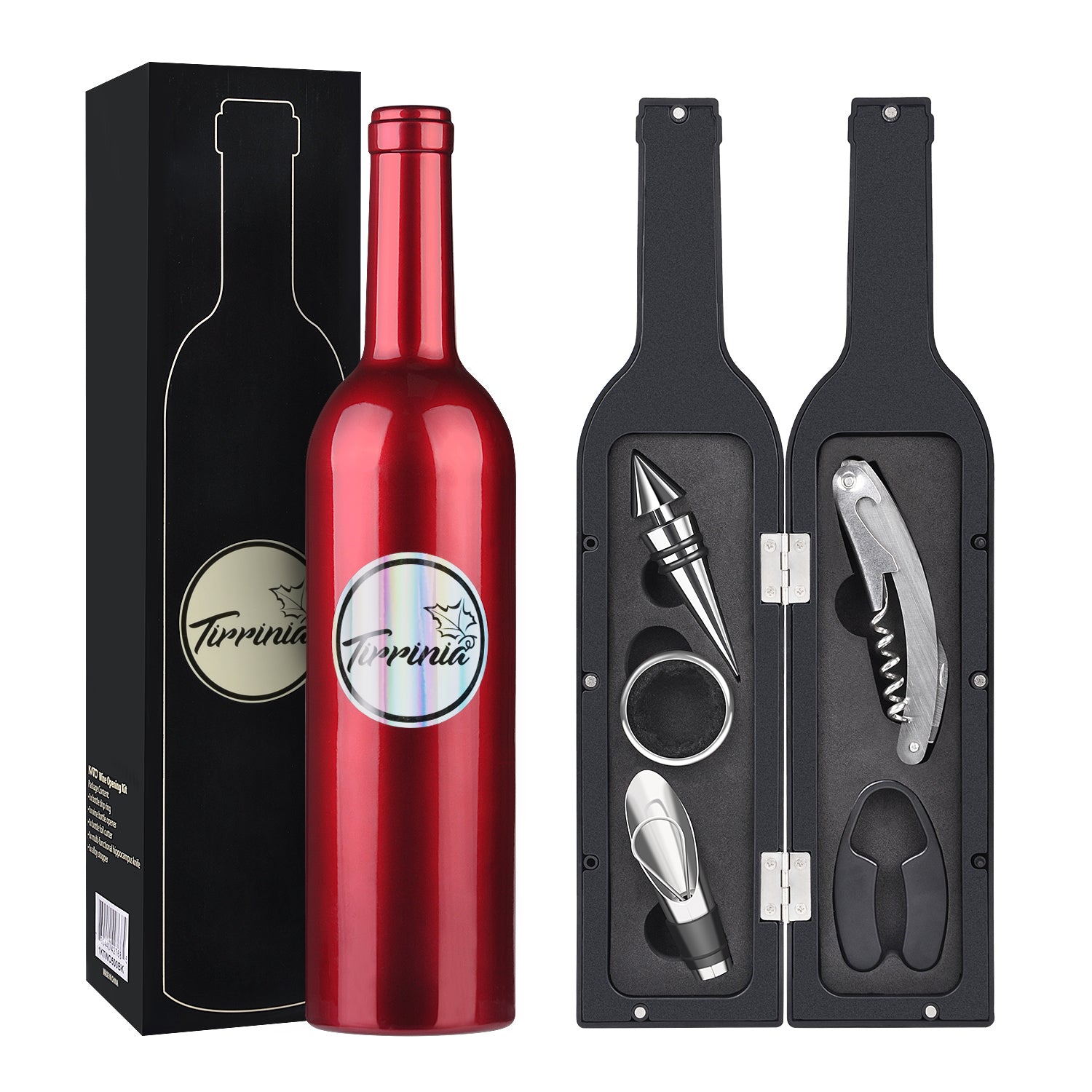 Kato by Tirrinia 5Pcs Wine Bottle Opener Set for Garden Party