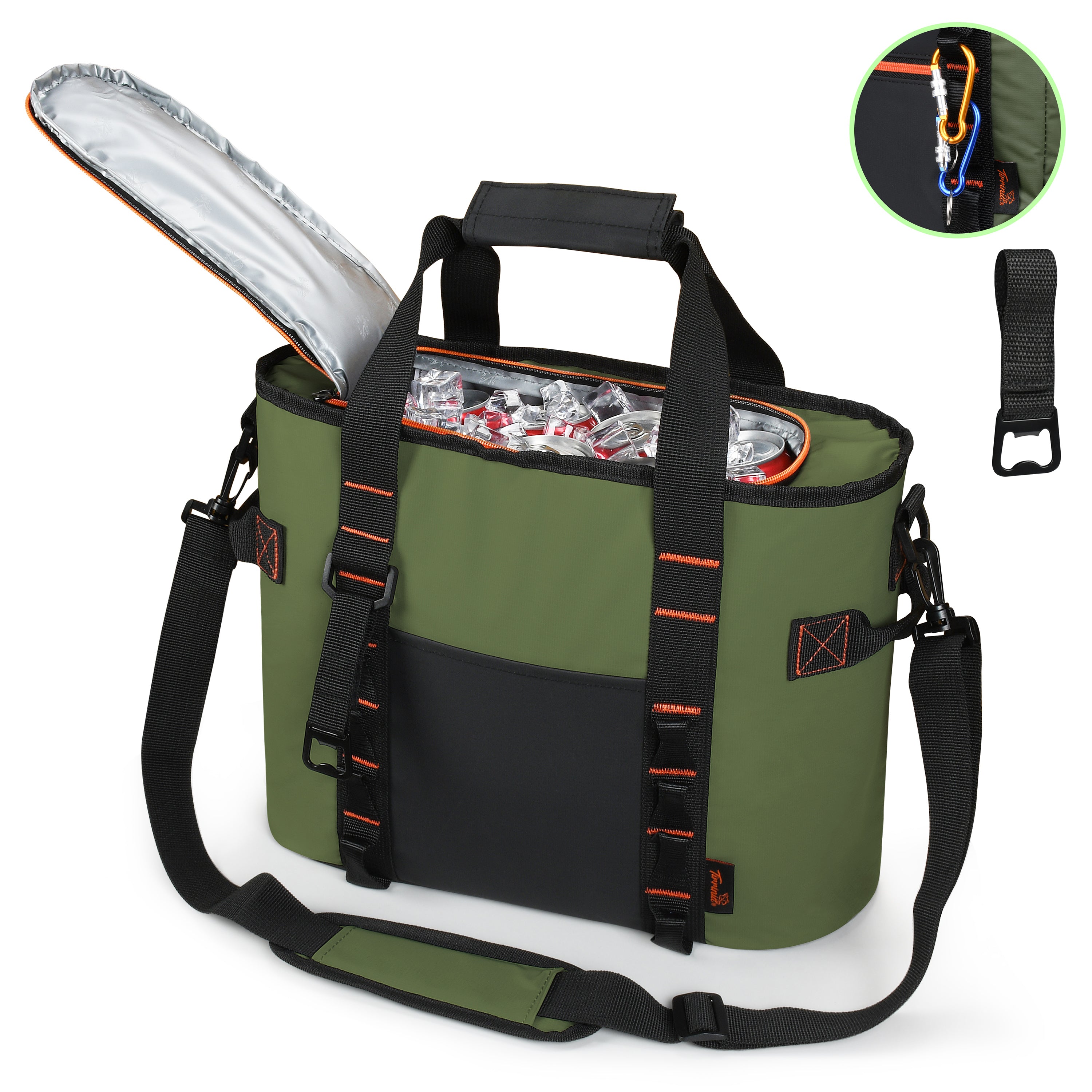 Tirrinia 20 Cans Insulated Soft Cooler Bag