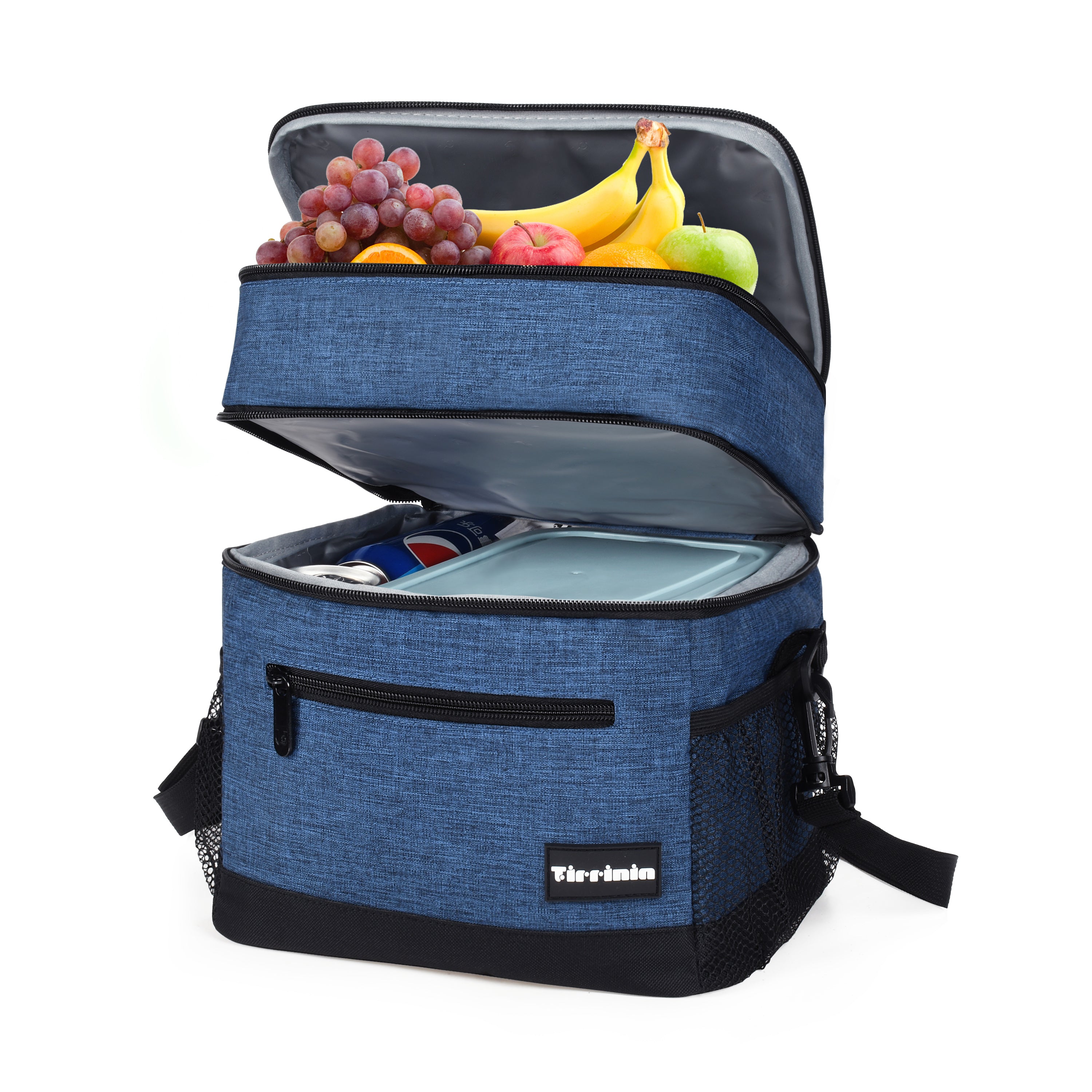 Tirrinia Large Double-Layer Insulated Lunch Bag