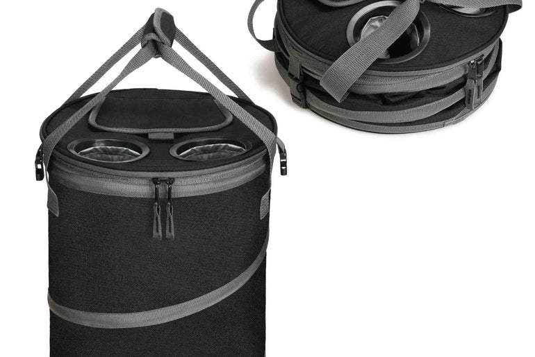 Tirrinia Collapsible Pop-Up Cylinder Cooler Bag