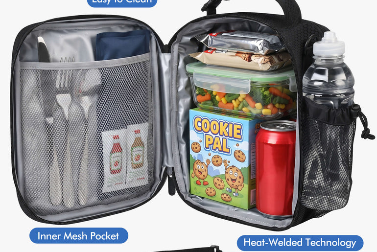 Tirrinia Expanded Insulated Cooler — 6.5L to 9.5L, Leakproof, 4 Ways to Carry