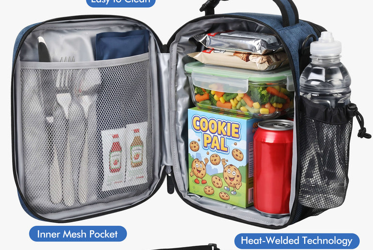 Tirrinia Expanded Insulated Cooler — 6.5L to 9.5L, Leakproof, 4 Ways to Carry