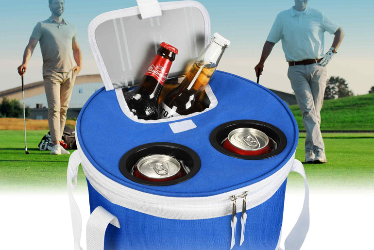Tirrinia Collapsible Pop-Up Cylinder Cooler Bag