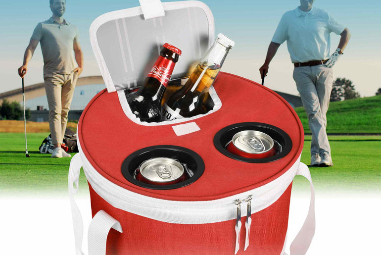 Tirrinia Collapsible Pop-Up Cylinder Cooler Bag