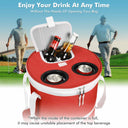 Tirrinia Collapsible Pop-Up Cylinder Cooler Bag detail view