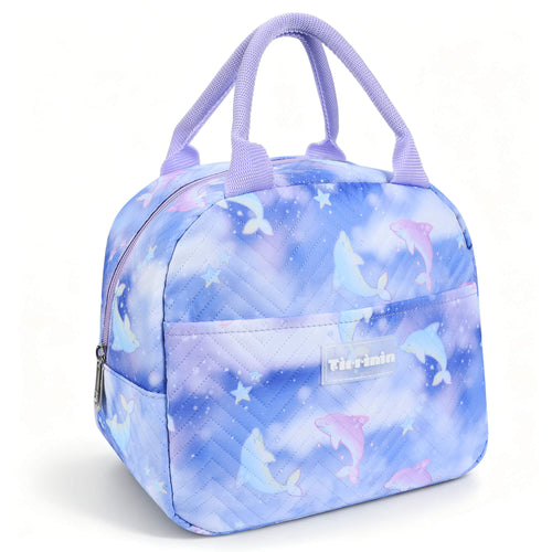 Tirrinia Small Insulated Lunch Cooler Bag for Kids