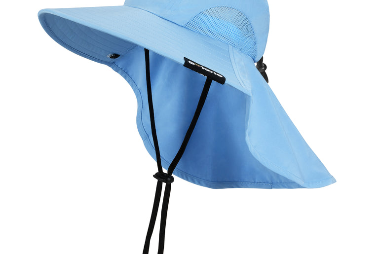 Solaris Unisex Outdoor Sun Protection Fishing Cap with Neck Flap Wide Brim Mesh Hat for Travel Camping Hiking Hunting -  prod