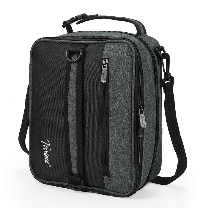 Tirrinia Expandable Insulated Lunch Cooler Bag Patchwork Color product image 6