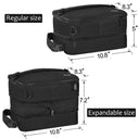 Tirrinia Expandable Insulated Lunch Cooler Bag Patchwork Color