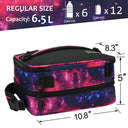 Tirrinia Expandable Insulated Lunch Cooler Bag Starlight