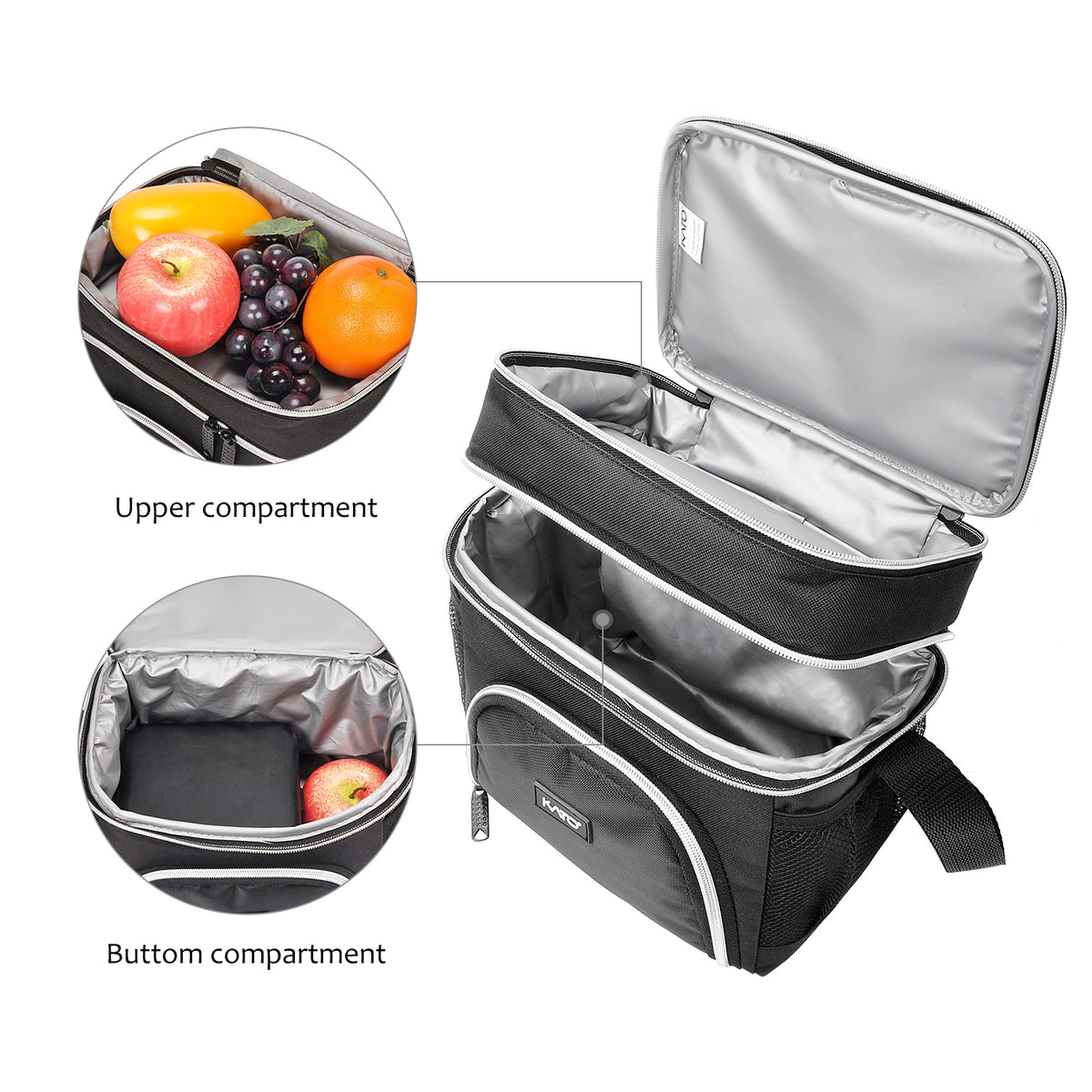 Tirrinia Lunch Bag with PU Material