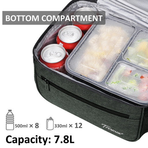 Tirrinia Extra Large Adult Insulated Lunch Bag