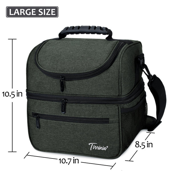 Tirrinia Extra Large Adult Insulated Lunch Bag