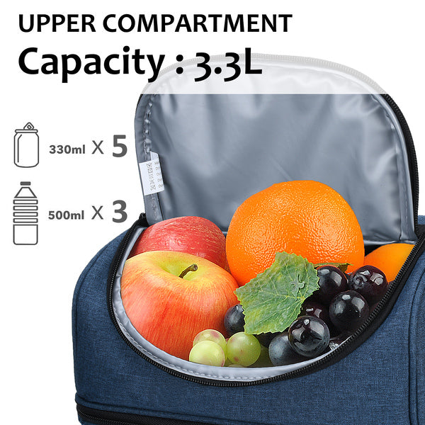 Tirrinia Extra Large Adult Insulated Lunch Bag