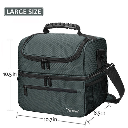 Tirrinia Extra Large Adult Insulated Lunch Bag
