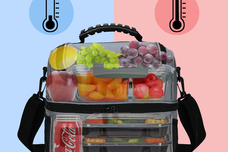Tirrinia Extra Large Adult Insulated Lunch Bag