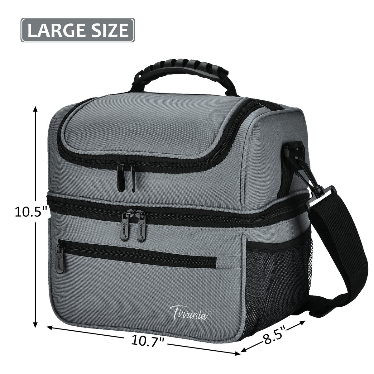 Tirrinia Extra Large Adult Insulated Lunch Bag