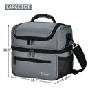 Tirrinia Extra Large Adult Insulated Lunch Bag size chart