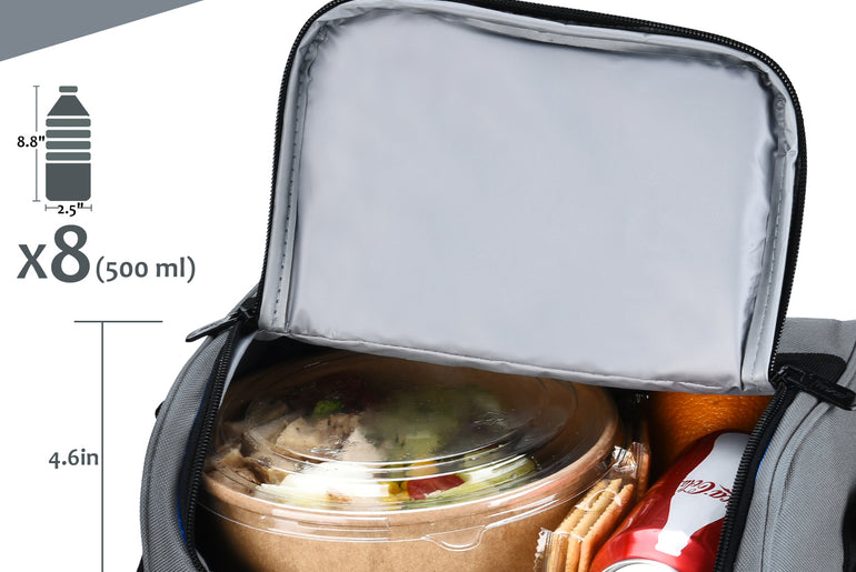 Tirrinia Extra Large Adult Insulated Lunch Bag