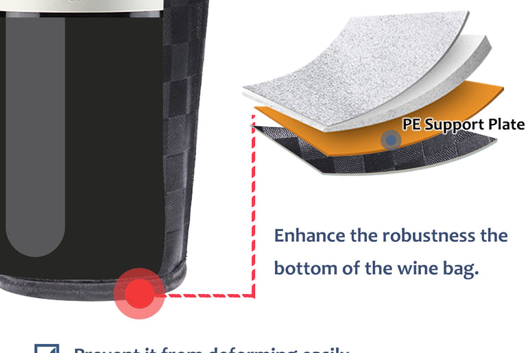 Tirrinia Single Bottle Wine Cooler Carrier for Wedding