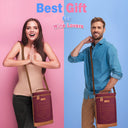 Tirrinia 2 Bottle Insulated Wine Glass Gift Bag
