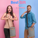 Tirrinia 2 Bottle Insulated Wine Glass Gift Bag