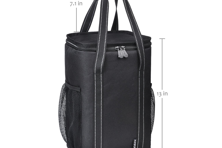 Kato by Tirrinia 4 Bottle Insulated Wine Carrier Bag