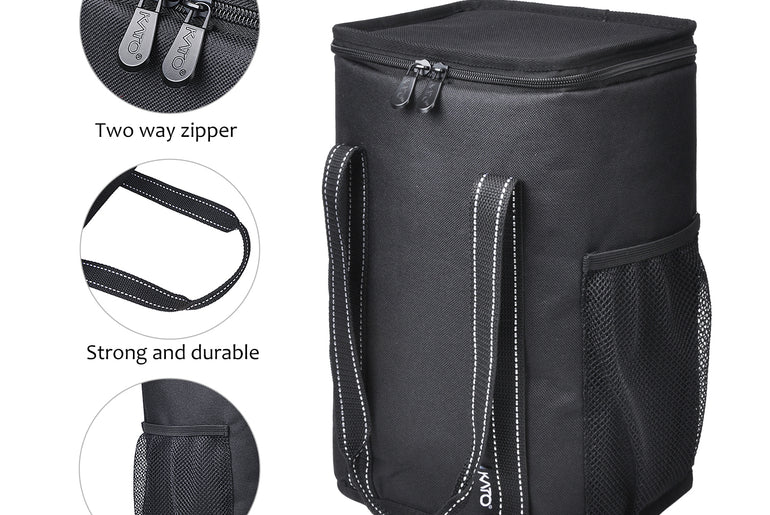 Kato by Tirrinia 4 Bottle Insulated Wine Carrier Bag