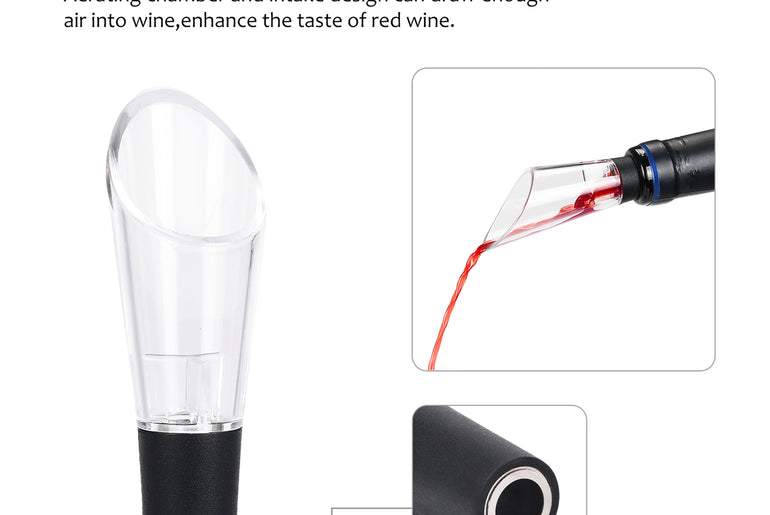 Kato by Tirrinia 6pcs Air Pressure Wine Opener for Family Party