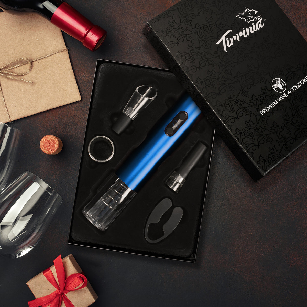 Kato by Tirrinia 6pcs Air Pressure Wine Opener for Family Party
