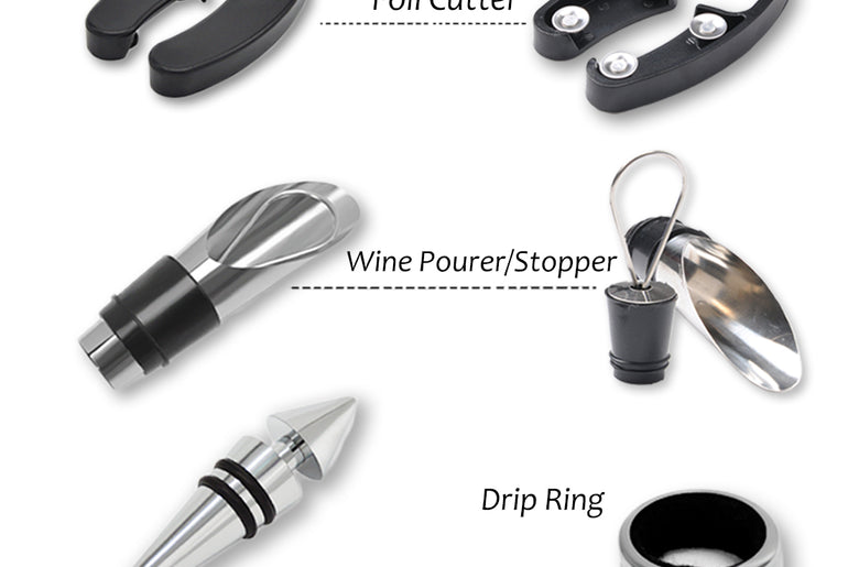 Kato by Tirrinia 5Pcs Wine Bottle Opener Set for Garden Party