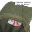 Solaris by Tirrinia American Flag Baseball Cap side view