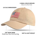 Solaris by Tirrinia American Flag Baseball Cap newarrivals style