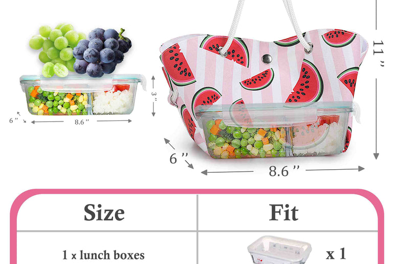 Solaris By Tirrinia Drawstring Cute Small Tote Lunch bag for Girls detail view