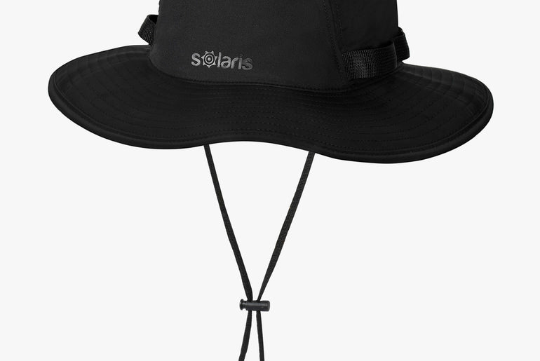 Solaris Best-Selling UPF 50+ Traveller Wide Brim Sun Hat front view