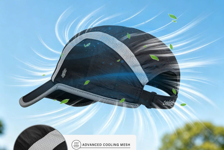 Solaris UPF 50+ Running Cap – Lightweight Foldable Sports Hat for Outdoor Training & Travel newarrivals style