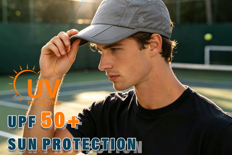 Solaris UPF 50+ Running Cap – Lightweight Foldable Sports Hat for Outdoor Training & Travel newarrivals style