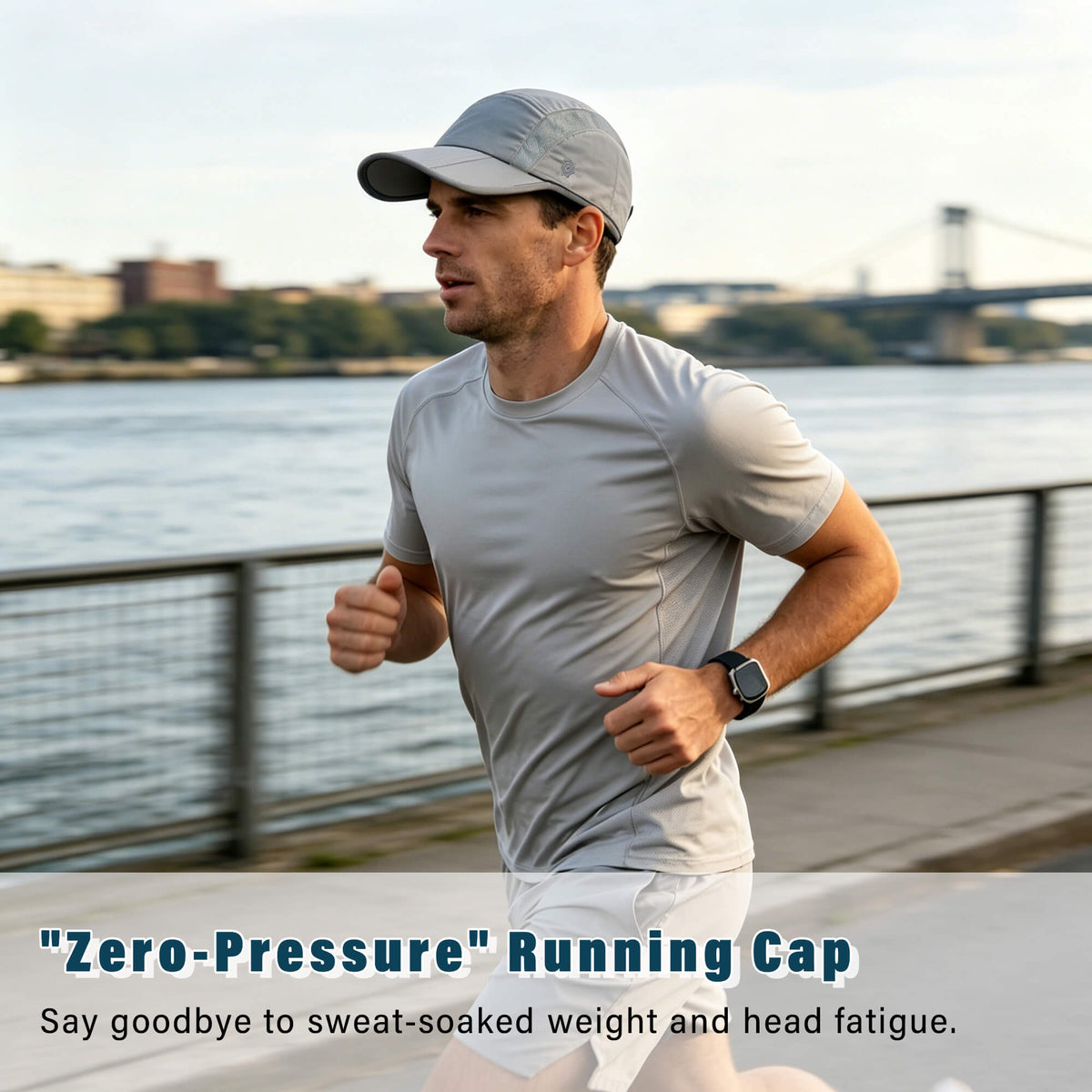 Solaris UPF 50+ Running Cap – Lightweight Foldable Sports Hat for Outdoor Training & Travel newarrivals style