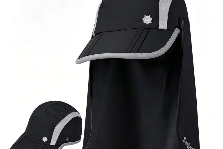 Solaris UPF 50+ Running Cap – Lightweight Foldable Breathable Sports Hat -  product photo