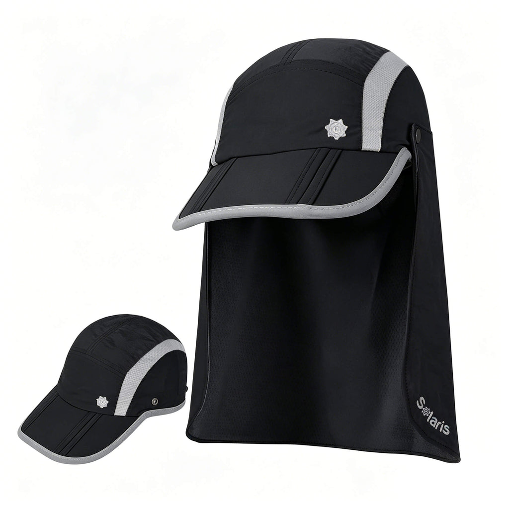 Solaris UPF 50+ Running Cap – Lightweight Foldable Breathable Sports Hat -  product photo