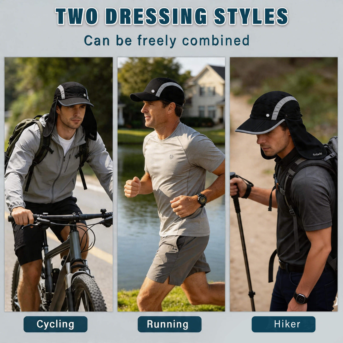Solaris UPF 50+ Running Cap – Lightweight Foldable Breathable Sports Hat newarrivals style