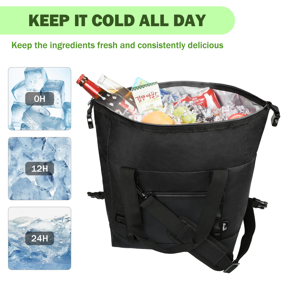 Tirrinia 30 Cans Insulated Soft Cooler Bag