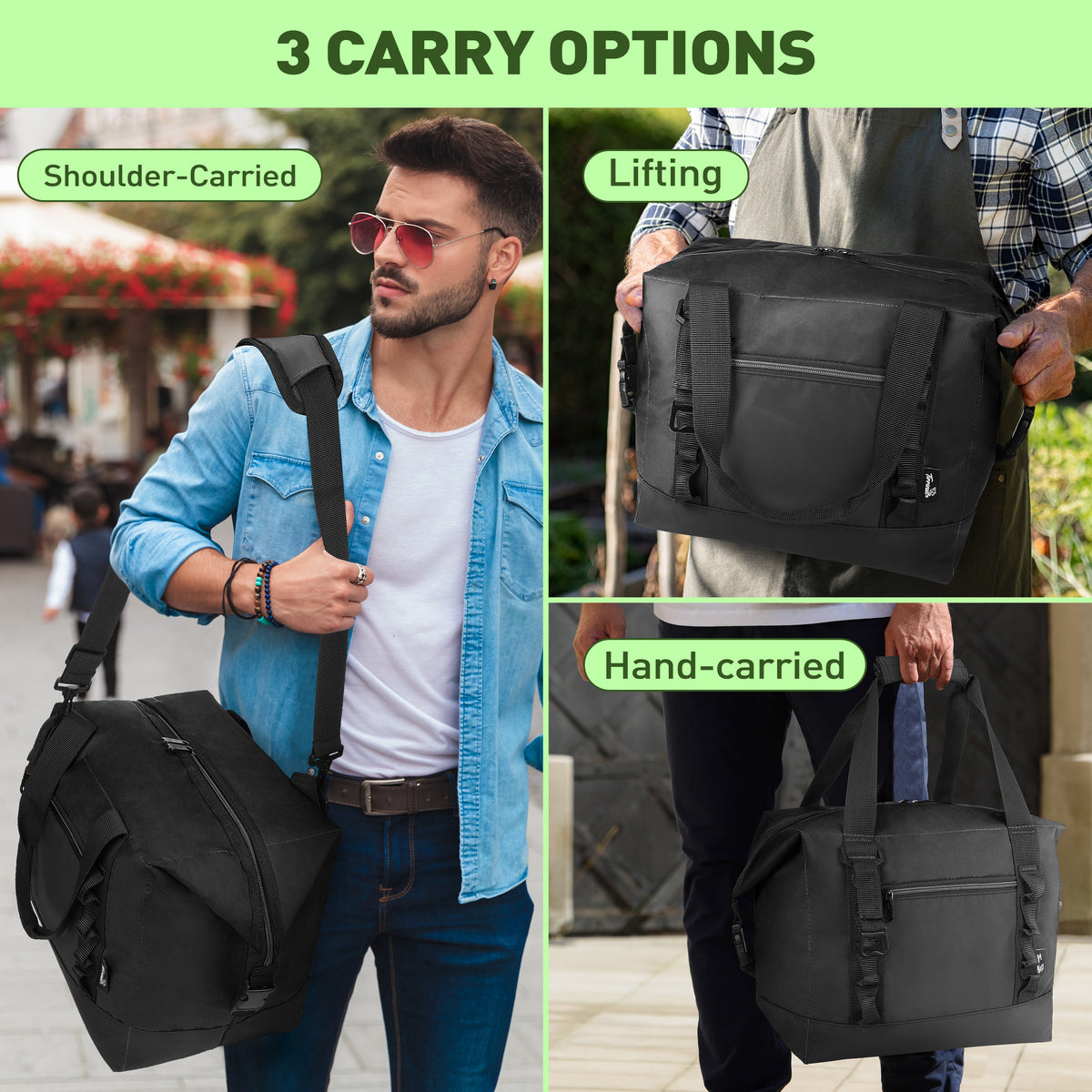 Tirrinia 30 Cans Insulated Soft Cooler Bag