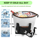 Tirrinia 30 Cans Insulated Soft Cooler Bag