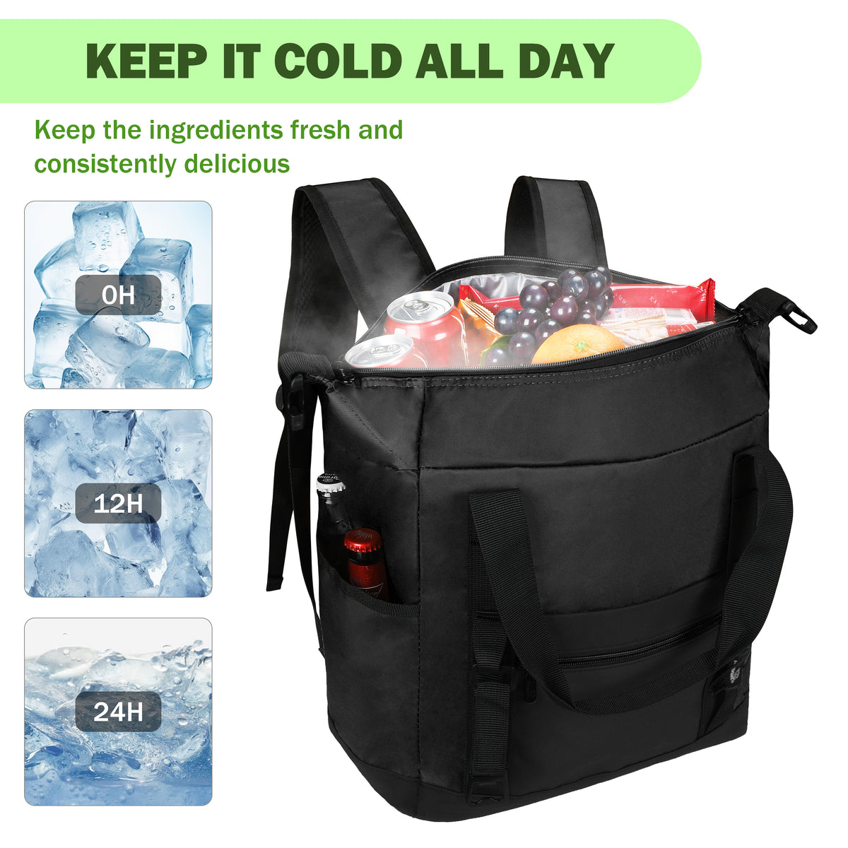 Tirrinia 36 Cans Insulated Soft Cooler Bag product image 9