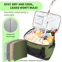 Tirrinia 48 Cans Insulated Soft Cooler Bag close-up detail