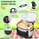 Tirrinia 48 Cans Insulated Soft Cooler Bag back view