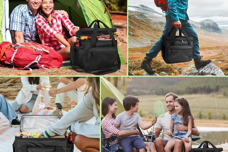 Tirrinia 24 Cans Insulated Soft Cooler Bag