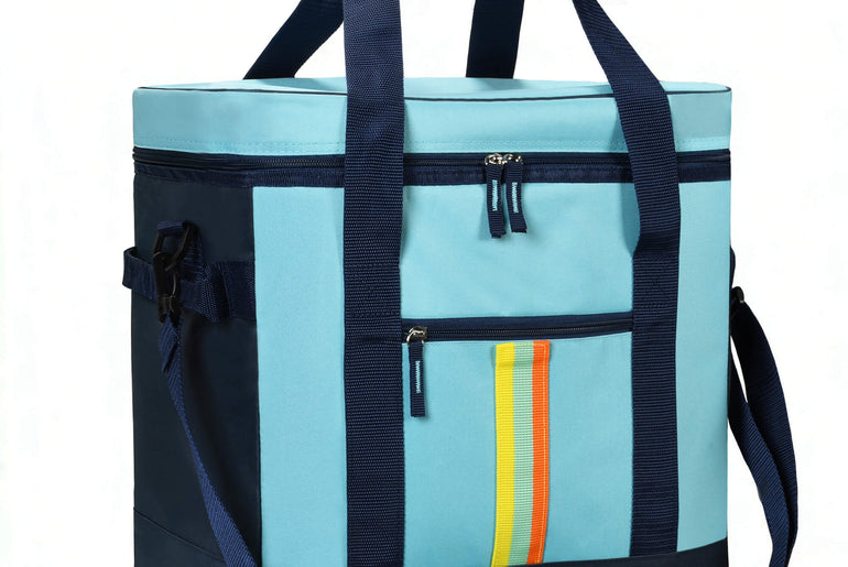Tirrina Soft Cooler Bag 48 Can, Collapsible Insulated Cooler Leakproof Portable Soft Sided Cooler Bag for Beach Travel Picnic
